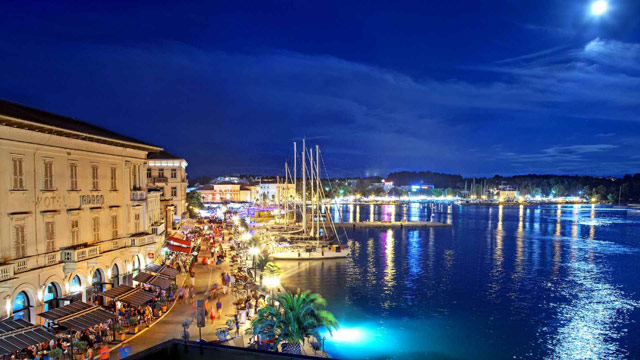Porec at Night