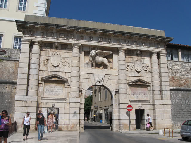 Landward Gate with the Lion of Saint Mark